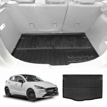 Boot Liner for Mazda 2 Hatch 2014-Onwards DJ Series All Weather Heavy Duty Cargo Trunk Mat Luggage Tray