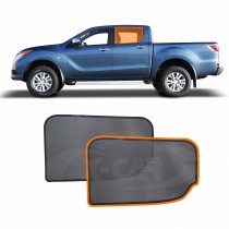 Rear Window Sun Shade for Mazda BT-50 Dual Cab UP UR Series 2011-2020 Car Sun Blind Mesh