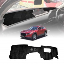 Dash Mat for Mazda CX30 CX-30 2019-2025 Non-Slip Microfiber Pad Cover Interior Accessories 