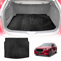 Boot Liner for Mazda CX-60 CX60 2023-Onwards All Weather Heavy Duty Cargo Trunk Mat Luggage Tray Accessories