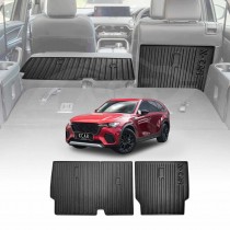 Back Seat Protector for Mazda CX-70 CX70 2024-Onwards All Weather Heavy Duty Car Seat Kick Mats Cover