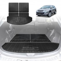 3 Pcs Boot Liners for Mazda CX-9 CX9 2007-2015 All Weather Heavy Duty Cargo Trunk Mat Luggage Tray Car Accessories