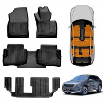 3D Floor Mats for Mazda CX-9 CX9 2016-Onwards Heavy Duty All Weather Car Mats Carpet Liner Set