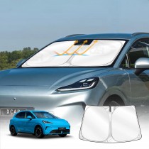 WindScreen Sun Shade for MG MG4 2026-Onwards Blocks UV Rays Foldable Custom Wind Screen Sun Visor Protector