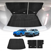 3D All Weather Boot Liner Back Seat Protector Combo for MG ZS/ZST/ZS EV 2018-2024 Heavy Duty Car Kick Mats Cover Cargo Trunk Mat