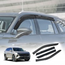 Weathershields for MG QS 2025-Onwards Car Weather Shields Wind Deflectors Window Sun Visor 4 Pcs