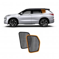 Port Window Sun Shade for Mitsubishi Outlander 2021-Onwards Car Sun Blind Mesh Third Row Window