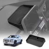 Center Console Organizer Tray for Mitsubishi Triton MV Double Cab 2024-Onwards Dashboard Behind Touch Screen Storage Box Interior Accessories