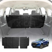 Back Seat Protector for Isuzu MU-X MUX 2022-Onwards All Weather Heavy Duty Car Seat Kick Mats Cover