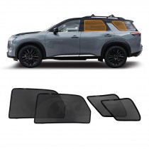 Rear Port Window Sun Shade for Nissan Pathfinder R53 2022-Onwards UV Protection Car Sunshade Blind Mesh