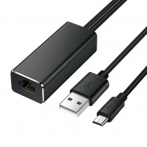 Micro USB to RJ45 Ethernet Adapter for Fire TV Stick (2nd GEN), All-New Fire TV (2017), Chromecast Ultra / 2/1 / Audio, Google Home Mini