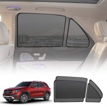 Rear Window Sun Shade for Mercedes-Benz GLE 2018-2025 Car Sun Blind Mesh