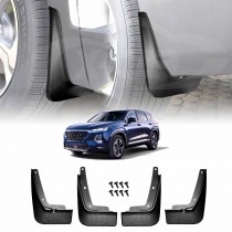 Mud Flaps Splash Guards for Hyundai SantaFe Santa Fe 2018-2023 Mudguard Fender Front and Rear Set of 4