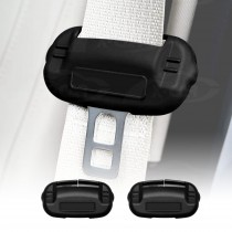 Seatbelt Buckle Silicone Protective Covers for Universal Anti-Scratch Car Seat Belt Protector Interior Assessories Set of 2