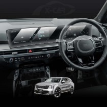 Screen Protector for Kia Sorento MQ4 Series 2023-Onwards 12.3-inch Touchscreen Anti-Scratch Film Cover Dashboard Display Protection Accessories