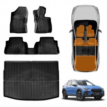 3D Floor Mats Boot Liner for Subaru Crosstrek 2023-Onwards All Weather Heavy Duty Cargo Car Trunk Luggage Tray