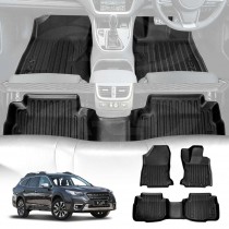3D Floor Mats for Subaru Outback 2020-Onwards All Weather Heavy Duty Cargo Car Trunk Luggage Tray Accessories