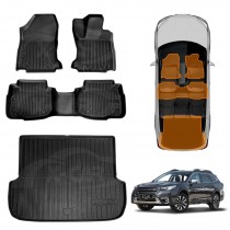 3D Floor Mats Boot Liner for Subaru Outback 2020-Onwards All Weather Heavy Duty Cargo Car Trunk Luggage Tray