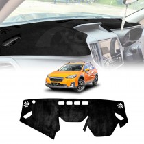 Dash Mat for Subaru XV SUV 2017-2022 Non-Slip Microfiber Dashboard Pad Interior Accessories