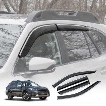 Weathershields for Subaru 6th GEN Outback 2020-2025 Car Weather Shields Wind Deflectors Window Sun Visor 4 Pcs