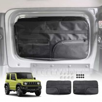 Rear Window Hanging Storage Bags for Suzuki Jimny 3-Door 2018-Onwards Car Trunk Boot Side Organizer Car Accessories Set of 2