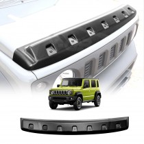 Bonnet Protector for Suzuki Jimny XL 5-Door 2023-2025 Hood Guard Trim Cover Exterior Accessories Matt Black Rivet Style