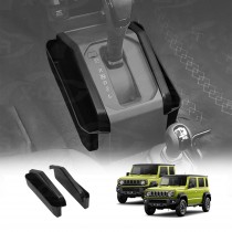 Gear Side Tray Storage Boxes for Suzuki Jimny Auto 2018-Onwards Center Console Armrest Organizer Car Accessories Set of 2