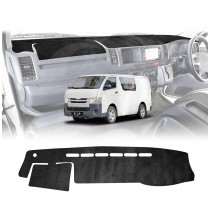Dash Mat for Toyota Hiace SLWB Van 2005-2018 Non-Slip Microfiber Pad Cover Interior Accessories