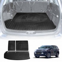 Boot Liner for Toyota Kluger 7 seater 2014-2021 Heavy Duty Cargo Trunk Mat Luggage Tray 3 Pcs Version Car Accessories