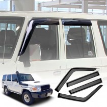 Weathershields for Toyota LandCruiser 70/76/78/79 2012-2025 Series Car Weather Shields Wind Deflectors Window Sun Visor