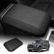 Armrest Cover for Toyota Prado 250 Series 2024-Onwards Center Console Interior Decoration Protector Accessories PU Leather