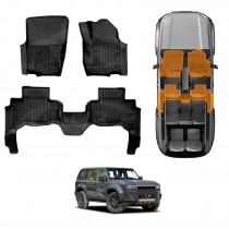 3D Floor Mats for Toyota Prado 250 Series 2024-2025 Heavy Duty All Weather Car Mats Carpet Liner Set