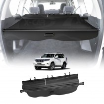Retractable Car Trunk Shade Rear Cargo Security Shield Luggage Cover For Toyota Prado 150 Series 7 Seat 2009-2024