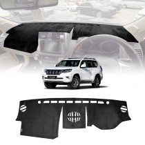 Dash Mat for Toyota Prado 150 Series 2009-2024 Non-Slip Microfiber Pad Cover Interior Accessories 