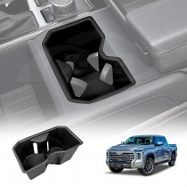 Front Cup Holder Insert for Toyota Tundra VXKH75L Series 2023-Onwards Centre Console Rubber Interior Accessories