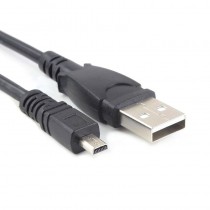 UC-E6 Mini 8 Pin USB Data Cable Cord for Nikon Coolpix S1000pj