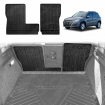 Back Seat Protector for Volkswagen Tiguan 2008-2016 All Weather Heavy Duty Car Seat Kick Mats Cover Accessories