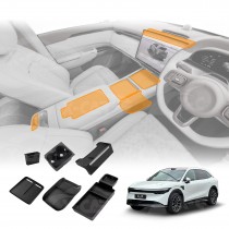 Centre Console Storage Set for Zeekr 7X 2025-Onwards Armrest Box Cup Holder Tray Car Wireless Phone Pad Organizer Accessories