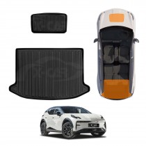 Front Rear Trunk Boot Liner for Zeekr X 2024-Onwards All Weather Heavy Duty Cargo Trunk Mats Luggage Tray