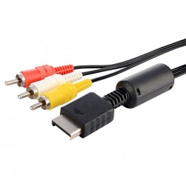 TV AV RCA Audio Video Cord Cable for SONY Playstation 1 2 3 PS1 PS2 PS3