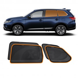 Port Rear Window Sun Shade for Mitsubishi Outlander 2012-2021 Car Sun Blind Mesh