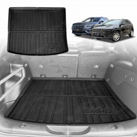Boot Liner for Jeep Cherokee 2014-2022 All Weather Heavy Duty Cargo Trunk Mat Luggage Tray