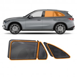 Port Rear Window Sun Shade for Mercedes-Benz GLC 2015-2022 Car Sun Blind Mesh