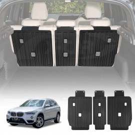 Back Seat Protector for BMW X1 F48 Series 2015-2022 All Weather Heavy Duty Car Kick Cargo Mats Cover Accessories