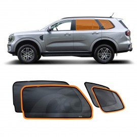 Port Rear Window Sun Shade for Ford Everest 2022-Onwards Car Sun Blind Mesh