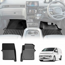 3D All-Weather Floor Mats for Hyundai Staria and Staria Load 2021-2025 Heavy Duty Carpet Liners Accessories