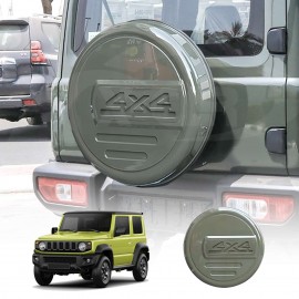 Spare Wheel Cover for Suzuki Jimny 3-Door 2018-2025 Spare Tire Protective Cover Jungle Green Exterior Modification Accessories
