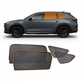 Port Rear Window Sun Shade for Mazda CX-8 CX8 2018-2024 Car Sun Blind Mesh