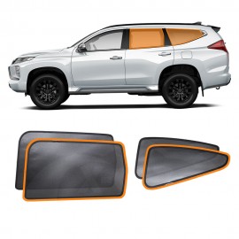 Port Rear Window Sun Shade for Mitsubishi Pajero Sport 2016-2025 Car Sun Blind Mesh
