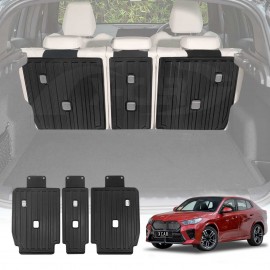Back Seat Protector for BMW iX2 U10 Series 2024-Onwards All Weather Heavy Duty Car Seat Kick Mats Cover
